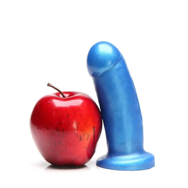 Tantus They/Them Azure Soft Silicone Dildo - Dreamy Desire