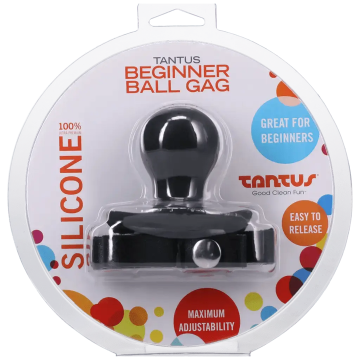 Tantus Beginner Silicone Ball Gag - Dreamy Desire