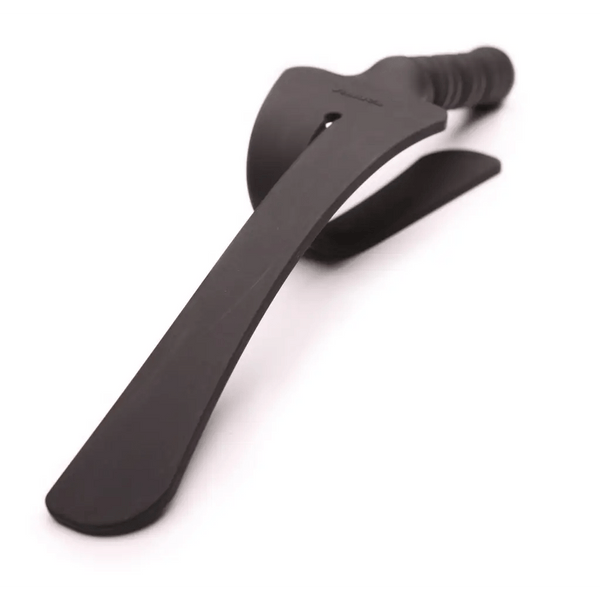 Tantus BDSM Tantus Trip 2 Tawse Silicone Paddle - Onyx