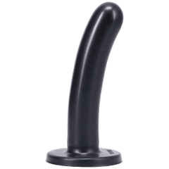 Tantus Silk Medium Silicone Dildo (Black) - Dreamy Desire