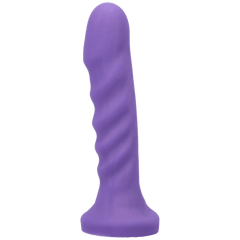 Tantus Silicone Echo G-Spot Vibrator in Midnight Purple - Dreamy Desire