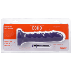 Tantus Silicone Echo G-Spot Vibrator in Midnight Purple - Dreamy Desire