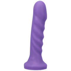 Tantus Silicone Echo G-Spot Vibrator in Midnight Purple - Dreamy Desire