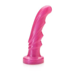 Tantus Tsunami Silicone Dildo Vibrator (Strawberry) - Dreamy Desire