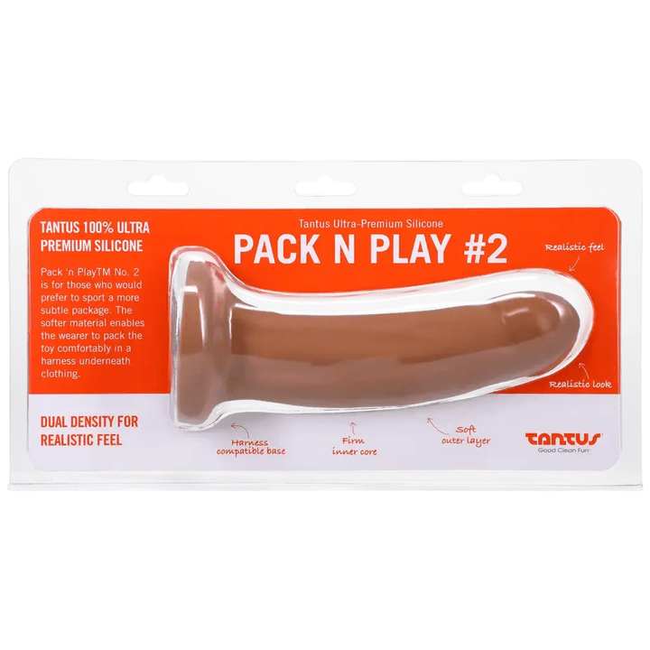 Tantus Pack 'n Play No. 2 Dildo - Dreamy Desire