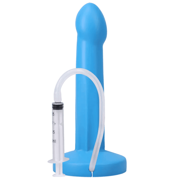 Tantus Pop Squirting Dildo (Lagoon) - Dreamy Desire