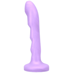 Tantus Silicone Charmer - Curved G-Spot Dildo in Lavender - Dreamy Desire