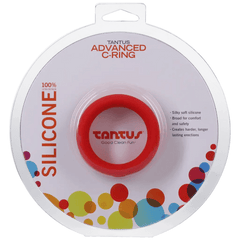 Tantus Cock Ring Advanced - 1 3/4 inches (Red) - Dreamy Desire