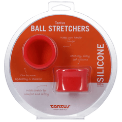 Tantus Silicone Super Soft Red Ball Stretcher Kit - Dreamy Desire