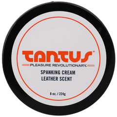 Tantus Apothecary Spanking Cream - Leather Scent (8oz) - Dreamy Desire