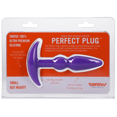 Tantus Silicone Perfect Butt Plug in Purple - Dreamy Desire