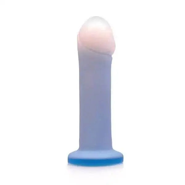 Tantus Duchess O2 Dual Density Vibrating Dildo (Ice) - Dreamy Desire