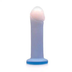 Tantus Duchess O2 Dual Density Vibrating Dildo (Ice) - Dreamy Desire
