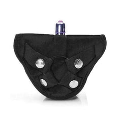 Tantus Vibrating Velvet Harness - Dreamy Desire