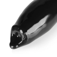Close-up of the tapered tip of the FIDO cocksheath highlighting the sculpted canine-style snout detail
