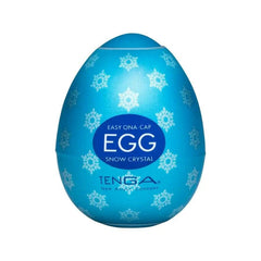 Tenga - Egg Snow Crystal Male Masturbator - Dreamy Desire