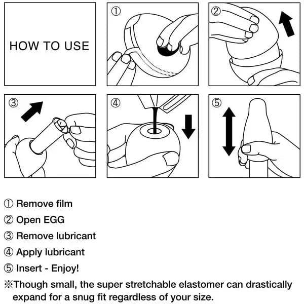 Tenga - Egg Thunder Male Masturbator - Dreamy Desire