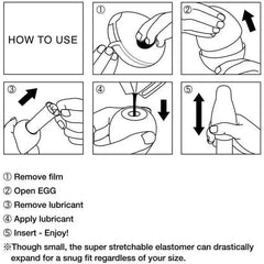 Tenga - Egg Thunder Male Masturbator - Dreamy Desire