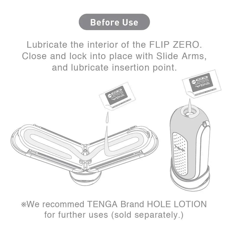 Tenga For Him Tenga Flip Zero Gravity White Male Masturbator