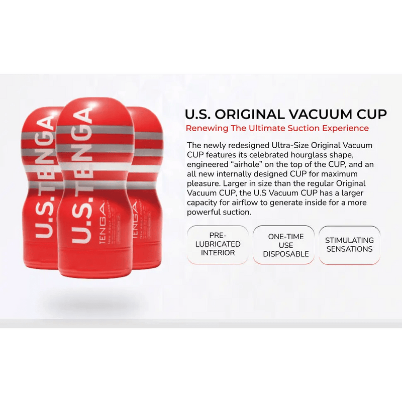 Tenga For Him Tenga U.S. Original Vacuum Cup