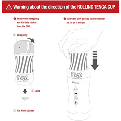 Tenga Vacuum Gyro Roller Male Masturbator - Dreamy Desire