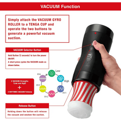 Tenga Vacuum Gyro Roller Male Masturbator - Dreamy Desire