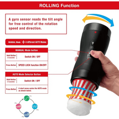 Tenga Vacuum Gyro Roller Male Masturbator - Dreamy Desire