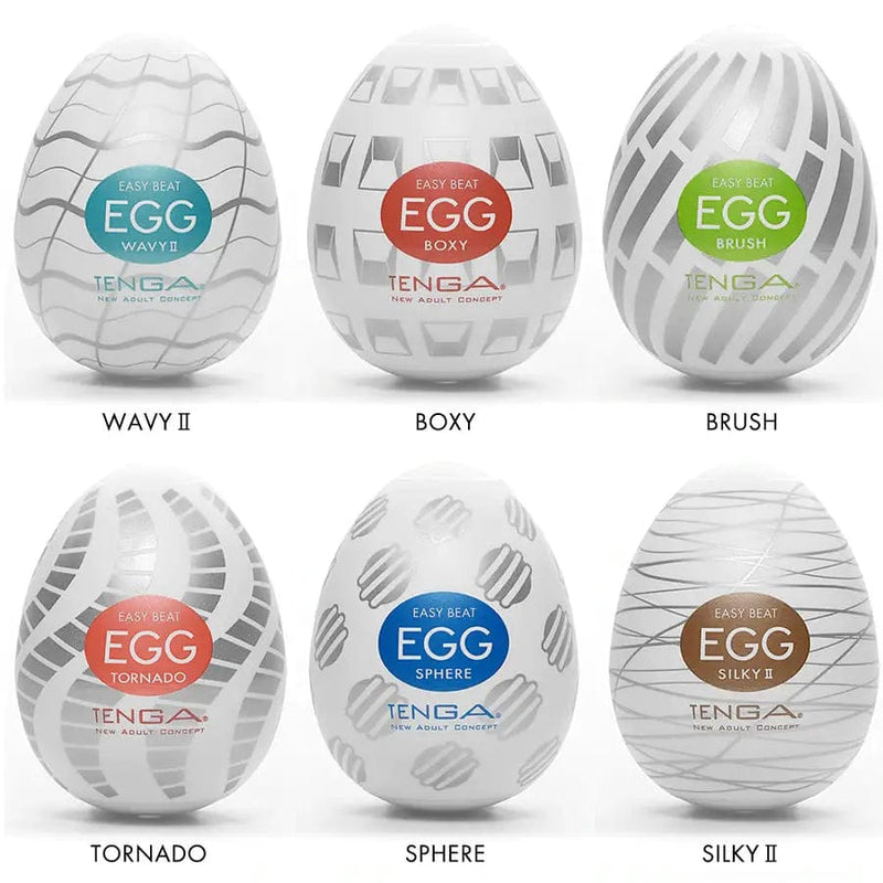 Tenga Other Default Tenga Egg New Standard 6-Pack Variety Pack