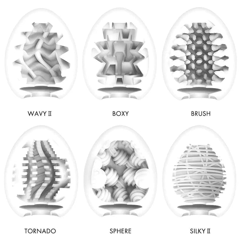 Tenga Other Default Tenga Egg New Standard 6-Pack Variety Pack