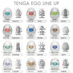 Tenga Egg New Standard 6-Pack Variety Pack - Dreamy Desire