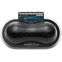 Tenga Flex Rocky Black Male Spiraling Masturbator - Dreamy Desire