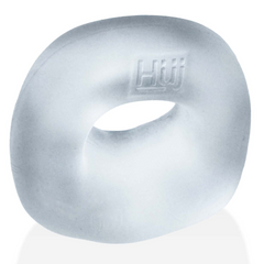 Three-quarter rear view of Fit Bulge cockring showing seamless TPR-silicone blend construction