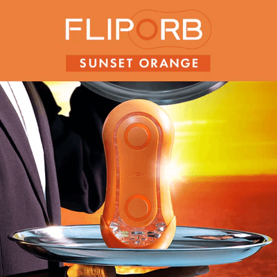Tenga Flip Orb Sunset Orange - Dreamy Desire