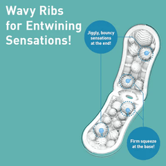 Tenga Flip Orb Ocean Blue - Dreamy Desire