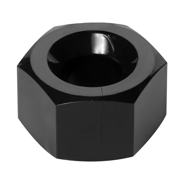 Top-down view of Hex C Ring Ball Stretcher highlighting circular opening and faceted edges