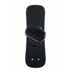 Top-down close-up of Our Undie Vibe displaying magnetic clasp detail and charging ports