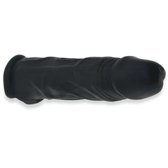 Top-down view of Oxballs Dicker extender showing full-length realistic form and textured surface