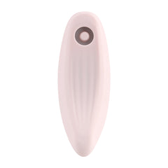 Top-down view of Palm Vibrator showing tapered tip and circular tapping opening