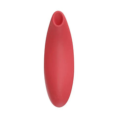 Top-down view of We-Vibe Melt coral stimulator showing the air pulse opening at the tip