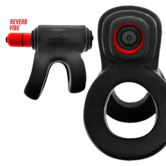 Two REVHAMMER configurations side by side showing shaft-cradle and dual-ring wear options