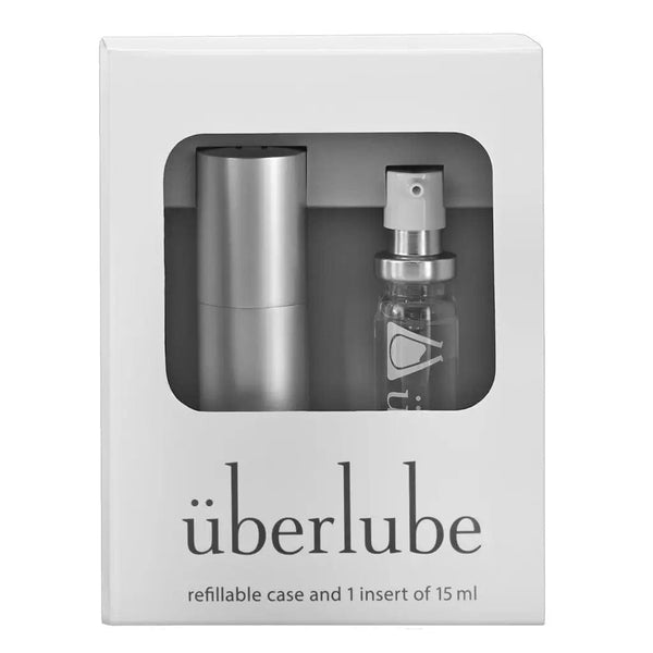 Uberlube Other SILVER Uberlube Silver Good-to-Go Traveler Lube Set & Refills 15ml