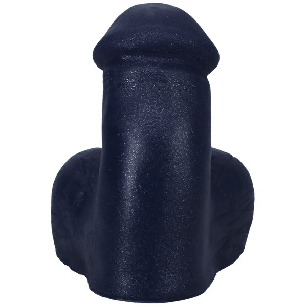 Upright front-facing view of the On The Go Packer displaying overall form and deep sapphire tone