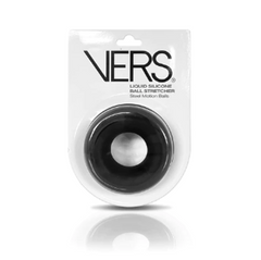VERS liquid silicone ball stretcher in original retail packaging with product name and feature details