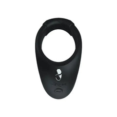 We-Vibe Bond vibrating cock ring front view showing charging port and control buttons