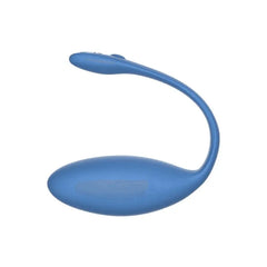 We-Vibe Jive blue wearable vibrator shown from below, revealing magnetic charging port area