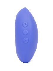 Close-up of We-Vibe Temp controls: vibration, cooling, and heating function buttons