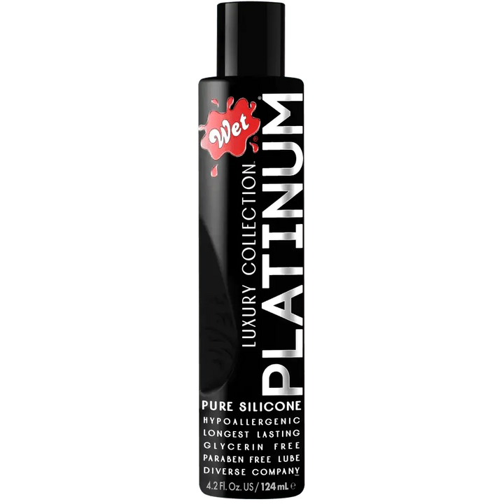 Wet Platinum Silicone Based Sex Lube 4.2 Ounce - Dreamy Desire