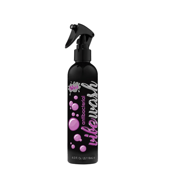 Wet Lubes Wet Antibacterial Vibe Wash Sex Toy Cleaner 4 Fl. Oz. /120mL