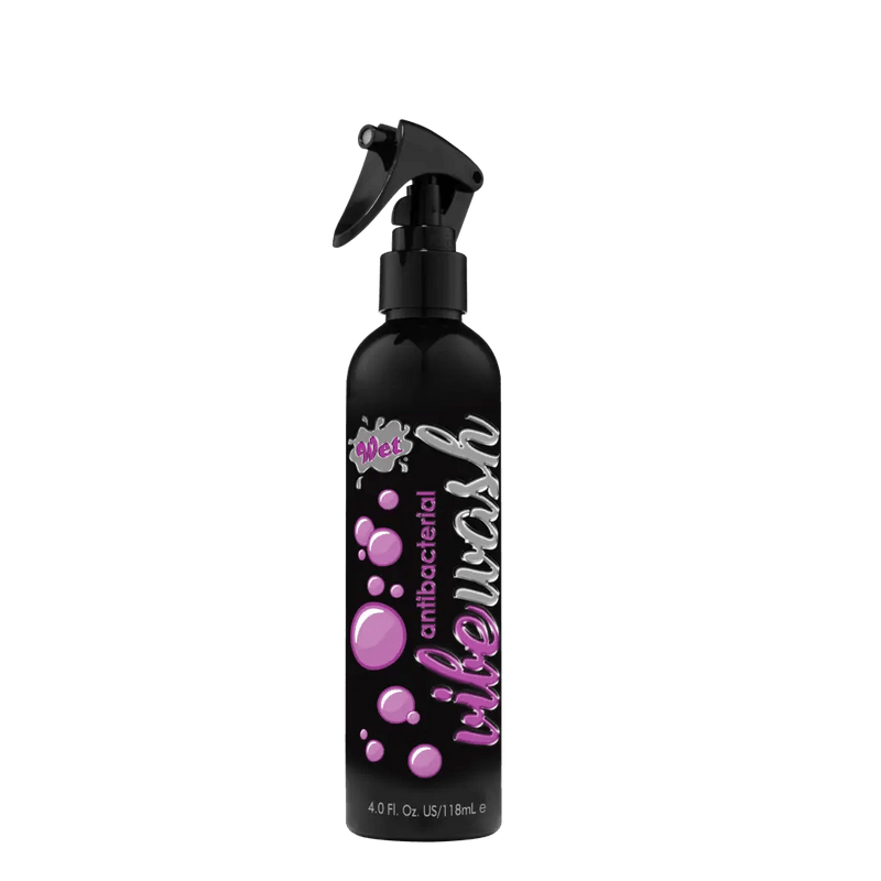 Wet Lubes Wet Antibacterial Vibe Wash Sex Toy Cleaner 4 Fl. Oz. /120mL