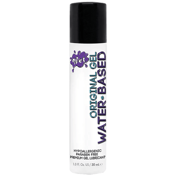 Wet Lubes Wet Original Water Based Premium Gel Lubricant 1 Fl. Oz./30mL